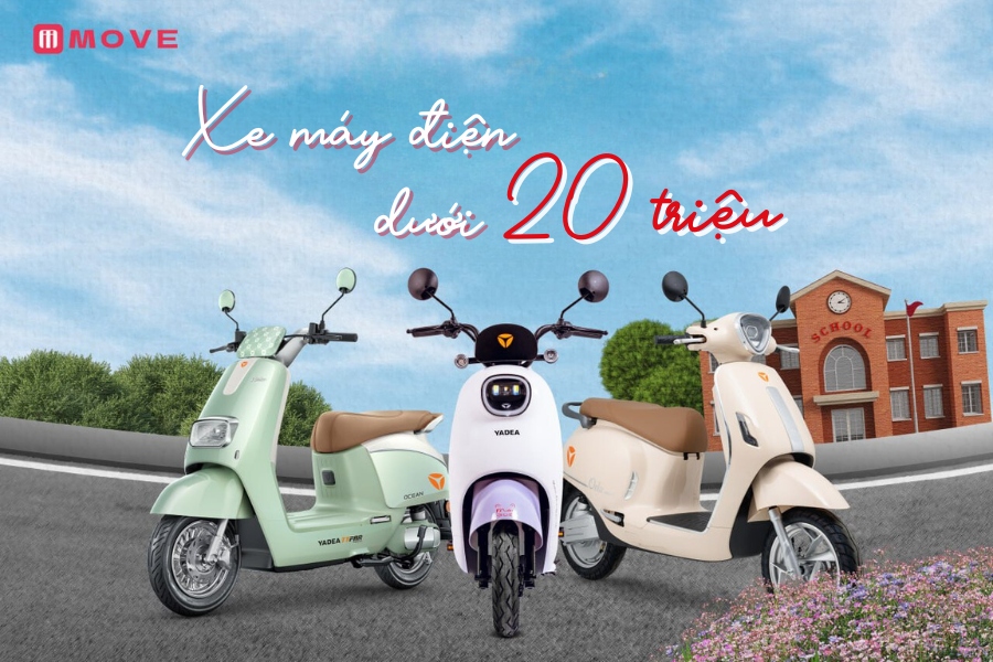 TOP 7 mẫu xe máy điện dưới 20 triệu chất lượng | Thiết kế đẹp