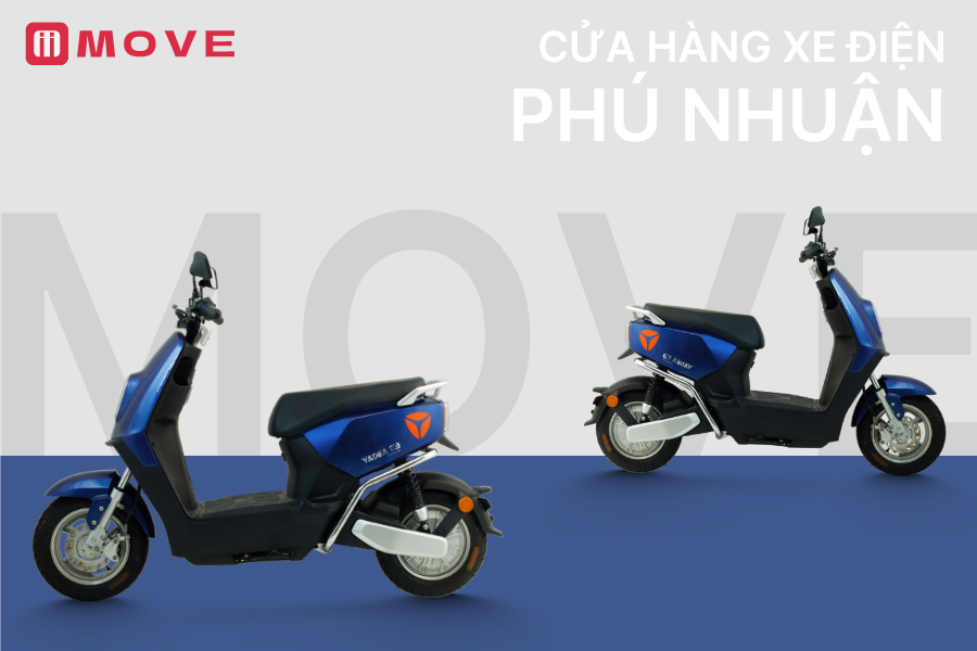 Xe điện MOVE Phú Nhuận: Cửa hàng bán xe điện Phú Nhuận giá tốt, chính hãng