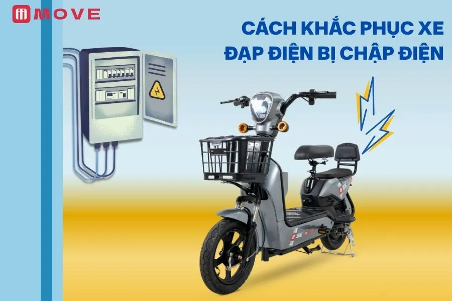 Nguyên nhân và cách khắc phục xe đạp điện bị chập điện an toàn