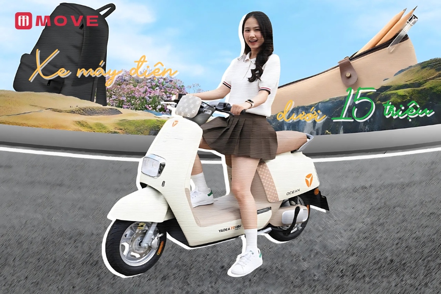 TOP 5 các mẫu xe máy điện dưới 15 triệu phù hợp cho học sinh, sinh viên