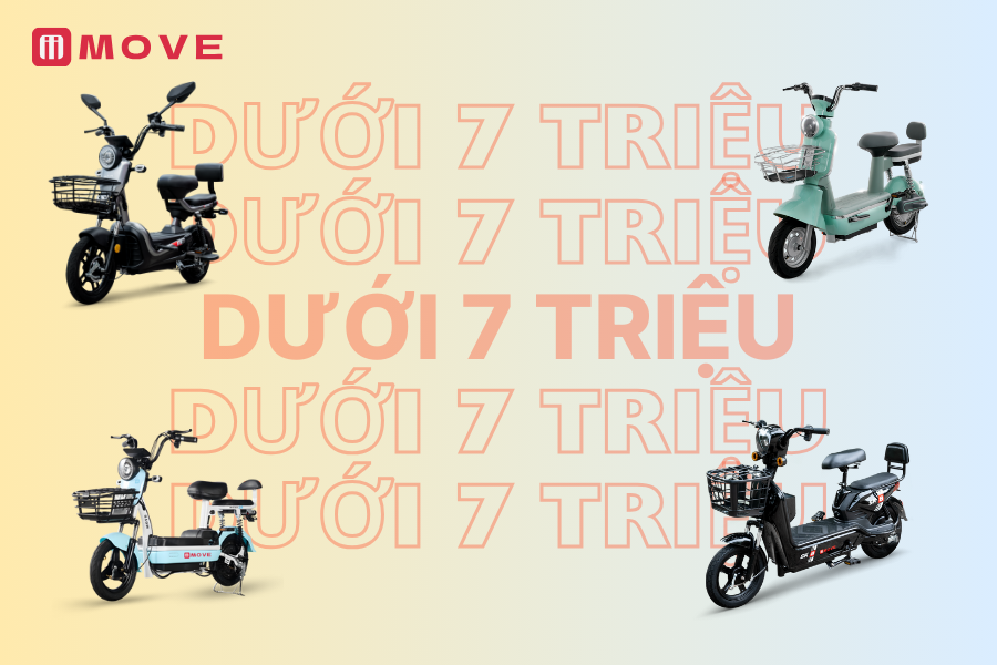 TOP 8 mẫu xe đạp điện dưới 7 triệu chính hãng