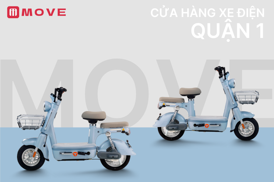 Xe điện MOVE Quận 1: Cửa hàng bán xe điện quận 1 giá tốt, chính hãng