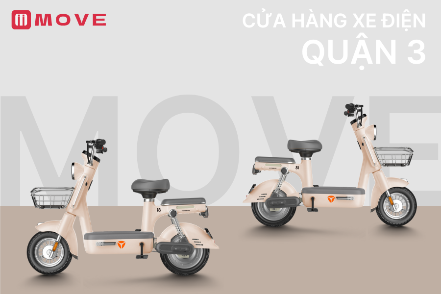 Xe điện MOVE Quận 3: Cửa hàng bán xe điện quận 3 giá tốt, chính hãng