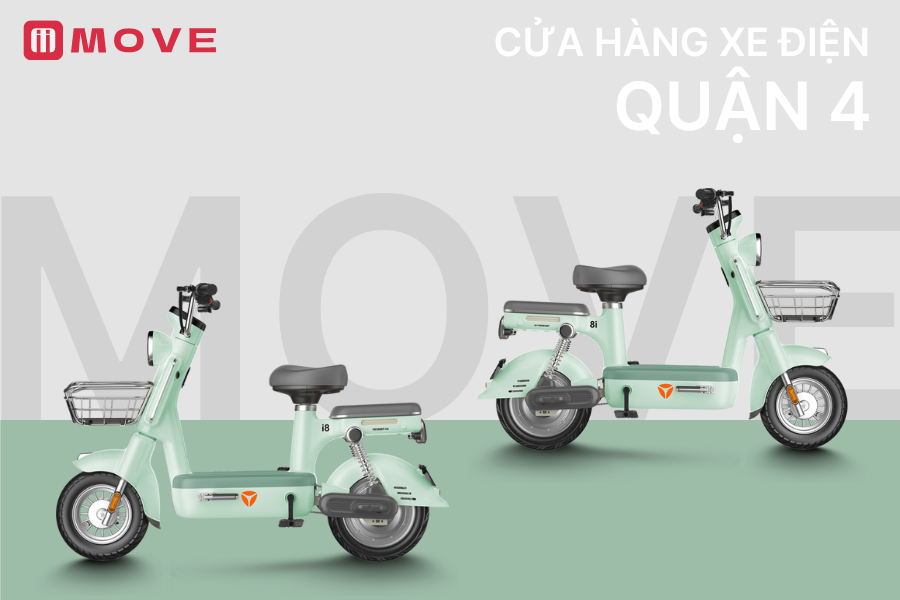 Xe điện MOVE Quận 4: Cửa hàng bán xe điện quận 4 giá tốt, chính hãng