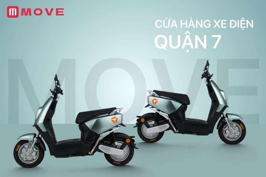Xe điện MOVE quận 7: Cửa hàng bán xe điện quận 7 giá tốt, chính hãng