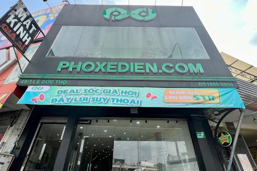 Cửa hàng PHOXEDIEN.COM địa chỉ mua xe đạp điện uy tín