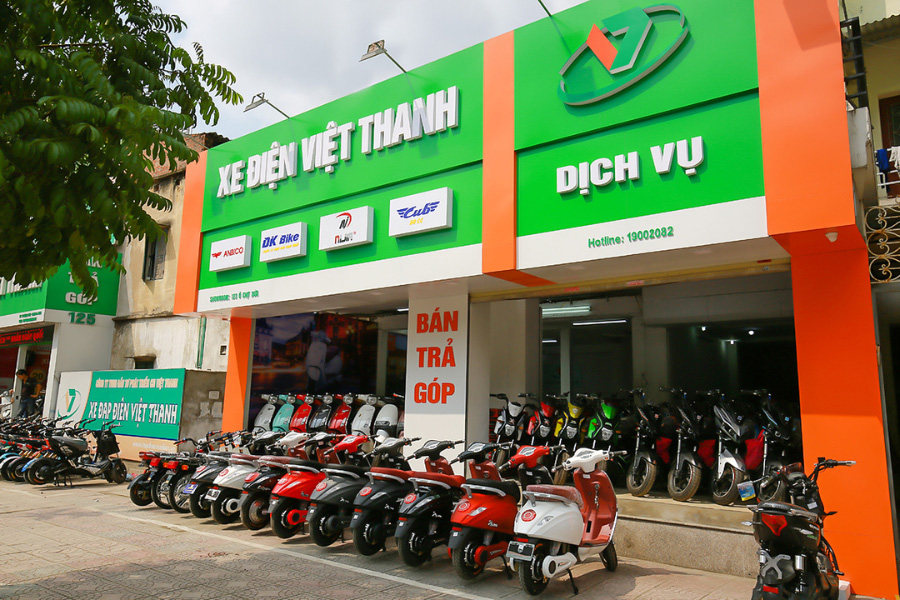 Cửa hàng xe điện Việt Thanh địa chỉ mua xe đạp điện uy tín