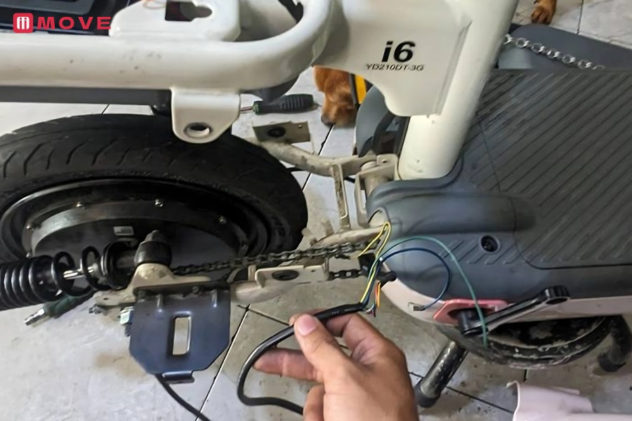 xe đạp điện sạc không vào